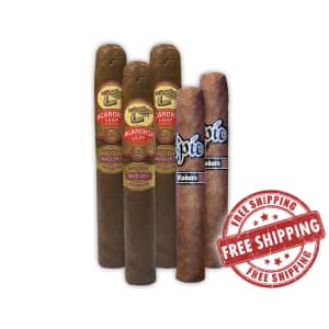Maduro Obsession 5-Cigar Sampler: $23