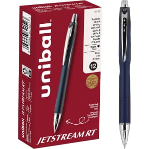 Uni-Ball Jetstream RT Ballpoint Pen 12-Pack: $12