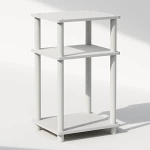 Furinno 3-Tier Turn-N-Tube Storage Nightstand: $15