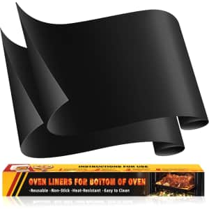 OAZ Heavy Duty Non-Stick Oven Liner 2-Pack: $3.99 OAZ Heavy Duty Non-Stick Oven Liner 2-Pack: $3.99