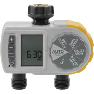 Solterra Two-Outlet Hose Timer: $14