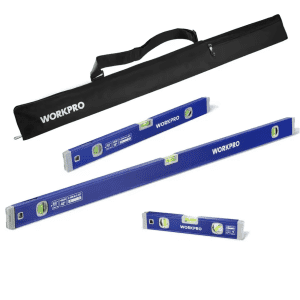 WorkPro 3-Piece Spirit Level Set: $24