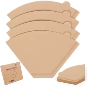 Unbleached #4 Coffee Filters 100-Count: $3.49