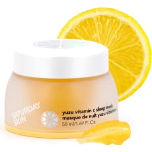 Saturday Skin Yuzu Vitamin C Sleep Mask: $16 via Sub & Save Saturday Skin Yuzu Vitamin C Sleep Mask: $16 via Sub & Save