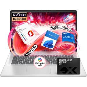 HP 12th Gen. i3 17" Laptop w/ 32GB RAM & 1TB SSD: $722.49