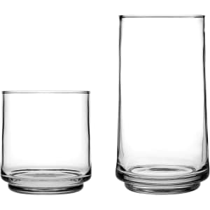 Anchor Hocking Finlandia Drinking Glasses 16-Piece Set: $20