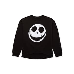 Disney The Nightmare Before Christmas Girls' Jack Skellington Sweatshirt: $4.65