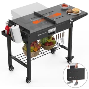 Warmounts Portable Outdoor Grill Table: $59