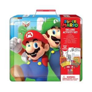 Nintendo Super Mario Deluxe Activity Art Set: $6.97