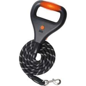 Rechargeable Heated Dog Leash with Hand Warmer: $11.99