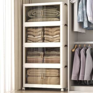 Fleximounts 88-Qt. Collapsible Storage Bins 4-Pack: $79.99 w/ Prime Fleximounts 88-Qt. Collapsible Storage Bins 4-Pack: $79.99 w/ Prime