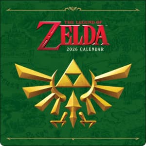 Legend of Zelda 2026 Wall Calendar: $7.99 Legend of Zelda 2026 Wall Calendar: $7.99