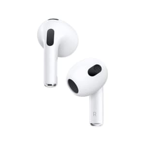 Refurb 3rd-Gen. Apple AirPods w/ Charging Case (2021): $97.49 Refurb 3rd-Gen. Apple AirPods w/ Charging Case (2021): $97.49