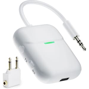 Nulaxy Bluetooth Transmitter Receiver w/ 3.5mm Jack & Plane Adapter: $14.99 Nulaxy Bluetooth Transmitter Receiver w/ 3.5mm Jack & Plane Adapter: $14.99