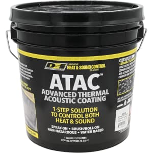Design Engineering ATAC Advanced Thermal Acoustic Coating 1-Gallon Bucket: $108 Design Engineering ATAC Advanced Thermal Acoustic Coating 1-Gallon Bucket: $108