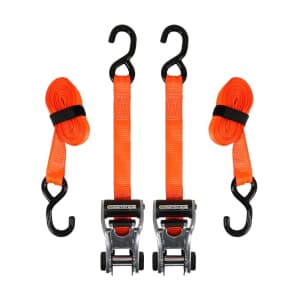SmartStraps 1-1/4" x 14 foot CarbonX Heavy Duty Ratchet Tie Down Straps 2-Pack: $7 SmartStraps 1-1/4" x 14 foot CarbonX Heavy Duty Ratchet Tie Down Straps 2-Pack: $7