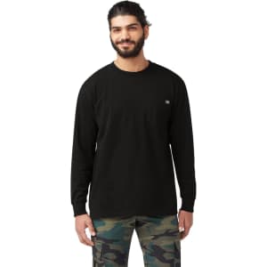 Dickies Men's Big and Tall Long Sleeve Heavyweight Crew Neck: $9.19