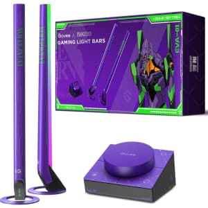 Govee x Evangelion RGBIC Gaming Light Bars: $60