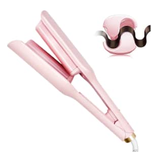 French Wave 32mm Mermaid Hair Crimper Styling Iron: $20 French Wave 32mm Mermaid Hair Crimper Styling Iron: $20