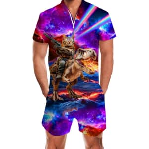 Men's Novelty Romper Jumpsuit: $39.99