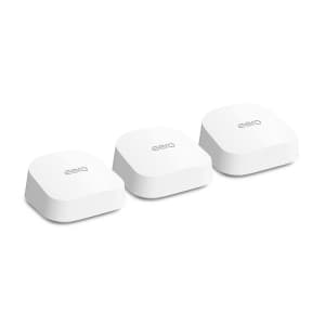Amazon eero 7 Dual-Band Mesh WiFi 7 Router 3-Pack: $301
