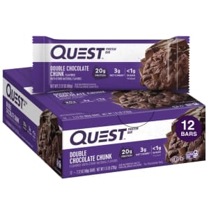 Quest Nutrition Protein Bars 12-Pack: $23 via Subscribe & Save