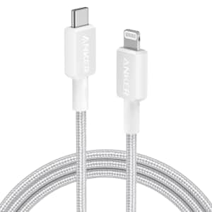 Anker 322 USB-C to Lightning 6ft Braided Cable: $10 Anker 322 USB-C to Lightning 6ft Braided Cable: $10
