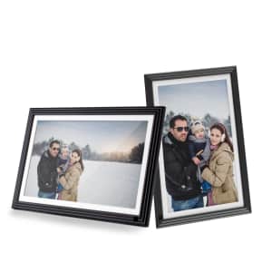 Aluratek 10" IPS LCD Wi-Fi Touchscreen Digital Photo Frame: $40