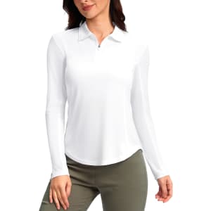 G Gradual Women's Lightweight UPF 50+ Long Sleeve Golf Shirt: $11.99