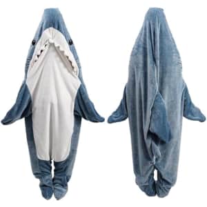 Shark Blanket Hoodie Onesie: $20