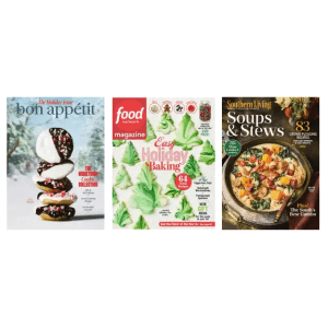 Food Magazines and Books at DiscountMags: from $5.50/year