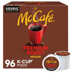 McCafe Premium Roast Coffee Pods 96-Pack: $36 via Sub. & Save