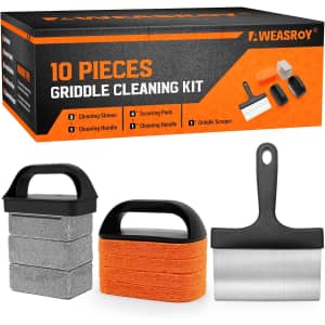 10-Piece Griddle Cleaning Kit: $14 w/ Prime 10-Piece Griddle Cleaning Kit: $14 w/ Prime