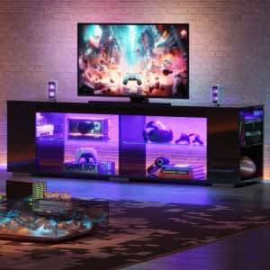 Pinmoco LED TV Stand for up to 80" TVs: $119.99 Pinmoco LED TV Stand for up to 80" TVs: $119.99