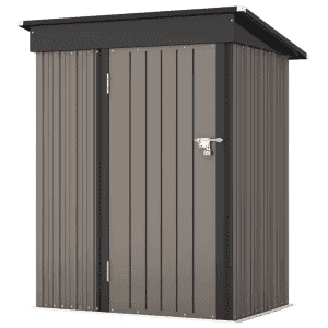 5x3-Foot Metal Outdoor Storage Shed: $76 5x3-Foot Metal Outdoor Storage Shed: $76