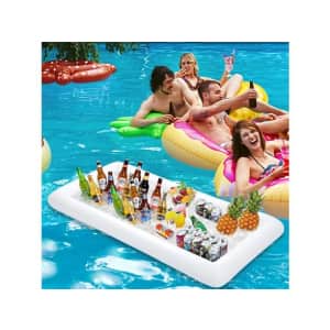 Inflatable POP Drink Float & Cooler: $15 w/ Prime