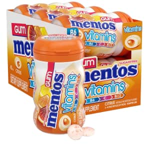 Mentos Deals at Amazon: Extra 15% off via Sub & Save