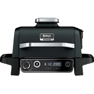 Certified Refurb Ninja Woodfire Outdoor Grill and Smoker: $172
