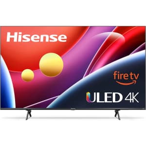 Hisense 65" Class U6 Series 4K UHD Google Smart TV (2024): $450 Hisense 65" Class U6 Series 4K UHD Google Smart TV (2024): $450