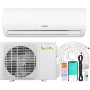 Hykolity 12,000-BTU WiFi Mini Split Air Conditioner & Heater: $560