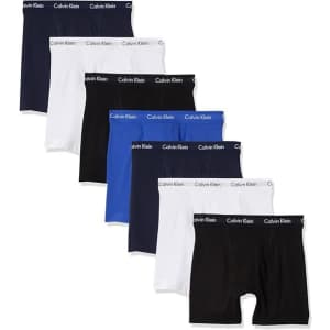 Calvin Klein Men's Cotton Stretch Boxer Briefs 7-Pack: $43