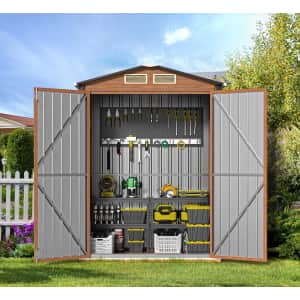5x3-Foot Outdoor Storage Shed: $96 5x3-Foot Outdoor Storage Shed: $96
