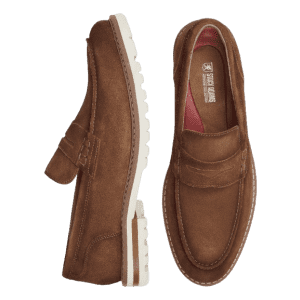 Stacy Adams Men's Hopkins Suede Moc Toe Penny Loafers: $29.99