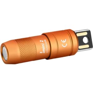 Olight iMini 2 EDC Rechargeable Keychain Flashlight: $14