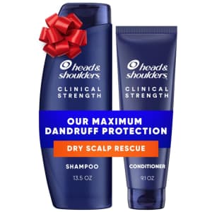 Head & Shoulders Clinical Dandruff Defense + Dry Scalp Rescue Shampoo & Conditioner: $16 via Sub & Save