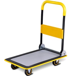 Costway 330-lbs. Folding Platform Hand Truck: $40