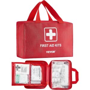 Vevor 500-Piece First Aid Kit: $17.99