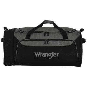 Wrangler 36" Collapsible 3-Wheel Rolling Locker Duffel: $29 Wrangler 36" Collapsible 3-Wheel Rolling Locker Duffel: $29