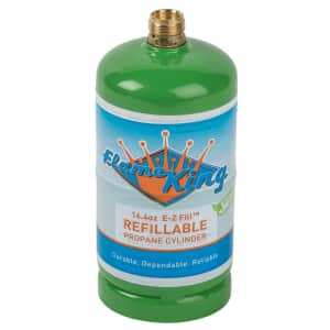 Flame King Refillable Empty 1-lb. Propane Tank: $14