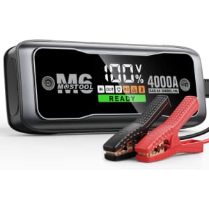Mostool M6 4,000A 12V Portable Jump Starter w/ HD Display: $56 w/ Prime Mostool M6 4,000A 12V Portable Jump Starter w/ HD Display: $56 w/ Prime